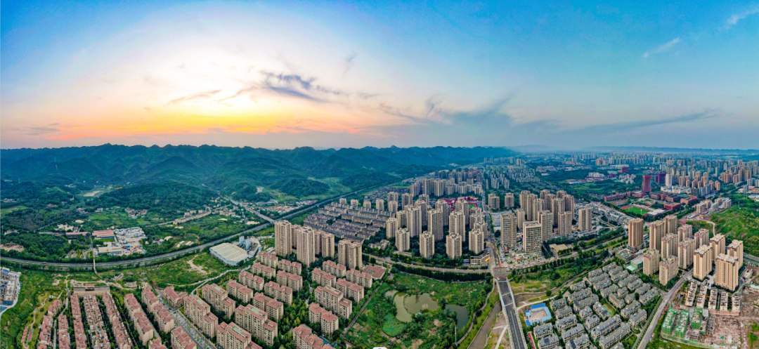 ▲航拍科學(xué)城一隅。雷鍵 攝