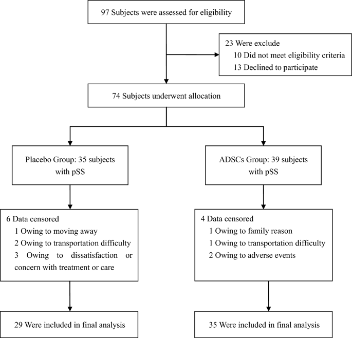 圖1：該臨床試驗的流程圖。