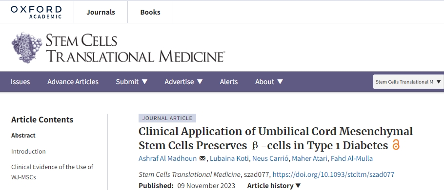 干細胞治療1型糖尿病，多個(gè)臨床案例表明干細胞可有效保護胰腺β細胞功能