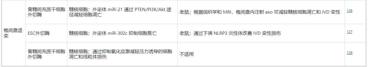 干細胞外泌體治療椎間盤(pán)退變