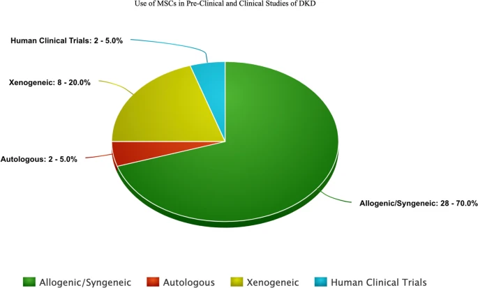 MSC在DKD臨床前和臨床研究中的應用
