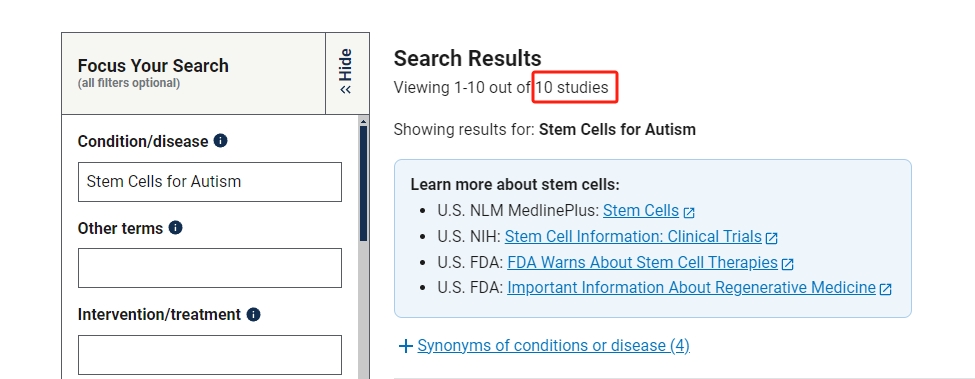 干細胞治療自閉癥的臨床研究進(jìn)展 干細胞治療自閉癥的臨床研究進(jìn)展