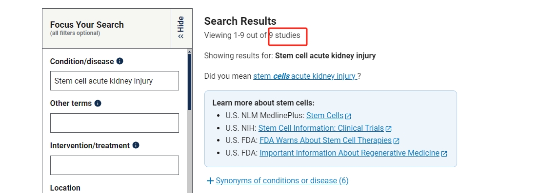 干細胞治療急性腎損傷的臨床研究進(jìn)展