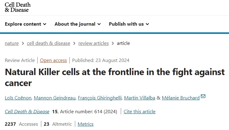 NK細胞在對抗癌癥的第一線(xiàn)
