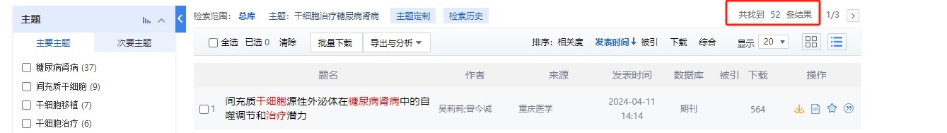 干細胞治療糖尿病腎病臨床研究進(jìn)展 干細胞治療糖尿病腎病臨床研究進(jìn)展