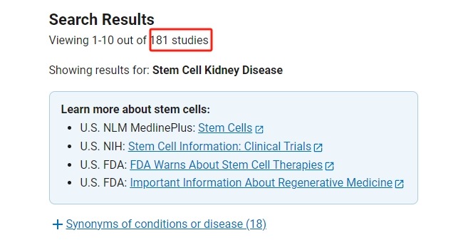 干細胞治療腎病的臨床研究進(jìn)展