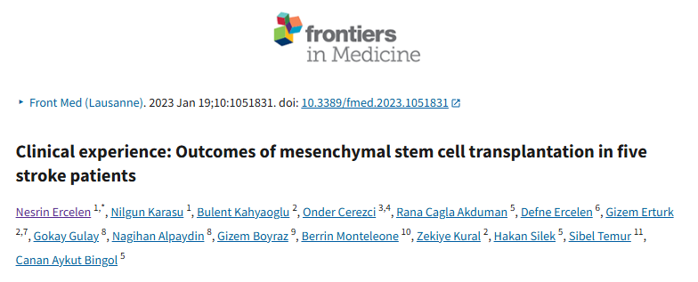 臨床經(jīng)驗:五例中風(fēng)患者接受間充質(zhì)干細胞移植的結果 臨床經(jīng)驗:五例中風(fēng)患者接受間充質(zhì)干細胞移植的結果