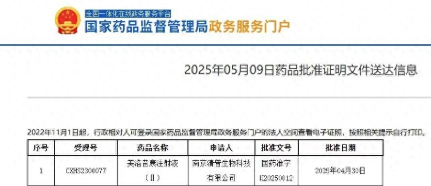 長(cháng)效鎮痛新藥（美洛昔康注射液）