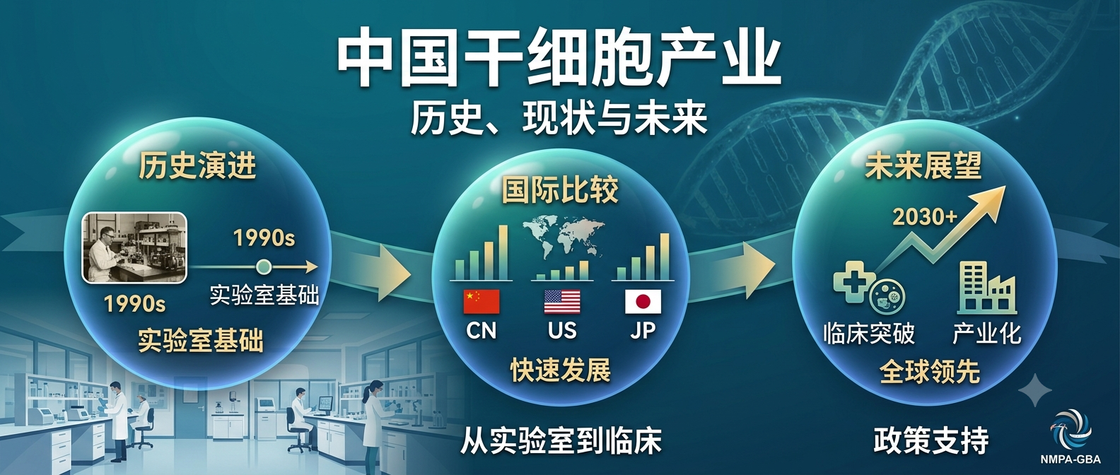 藥品大灣區分中心新綜述：中國干細胞產(chǎn)業(yè)的歷史演進(jìn)、國際比較與監管展望