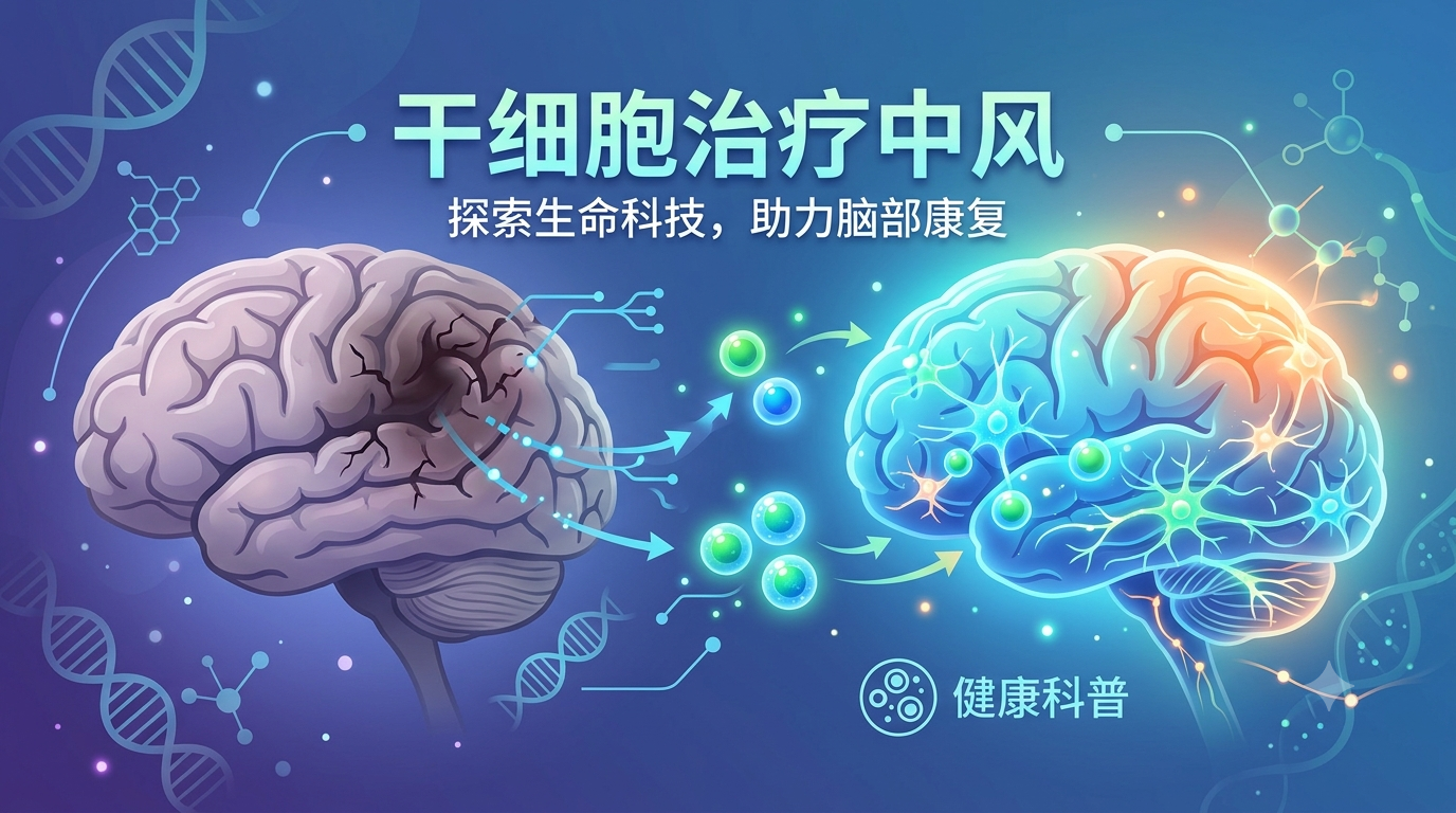 干細胞治療缺血性卒中：13項RCT薈萃分析證實(shí)安全且顯著(zhù)改善長(cháng)期功能預后